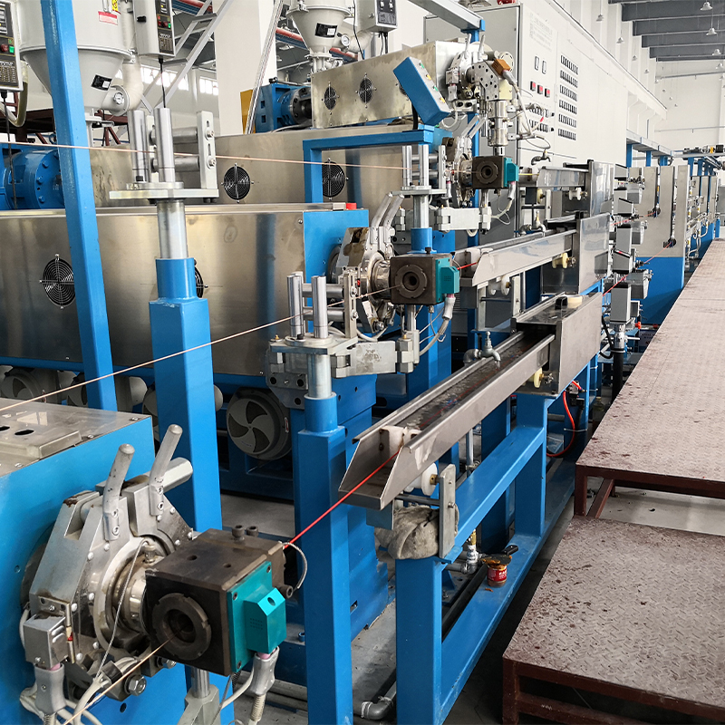 اکسترودر کابل PE PVC با کارایی بالا تمام اتوماتیک